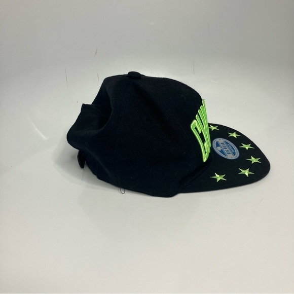Big Bear SnapBack hat Chicago neon green - Picture 3 of 6